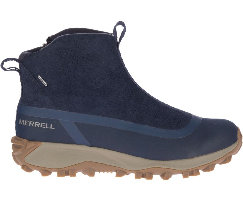 Buty Merrell Thermo Snowdrift Zip Mid Shell - Buty Trekkingowe Męskie Merrell - Granatowe [WDKEV-180